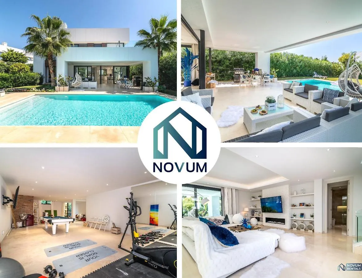 Remarkable 5-Bdrm Villa - Heated Pool & Gym Estepona 0*,  Spain